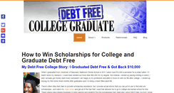 Desktop Screenshot of debtfreecollegegrad.com